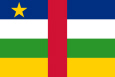 Centrālāfrikas Republika valsts karogs