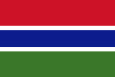 Gambia Nationale vlag
